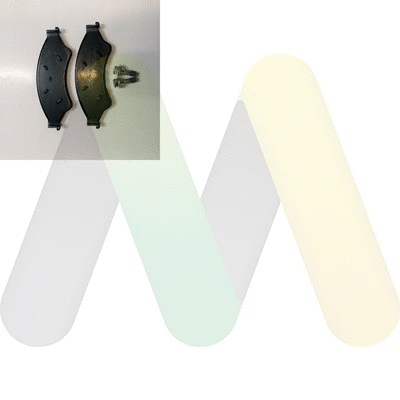 Brake Pad Set, disc brake (LVXL1768)