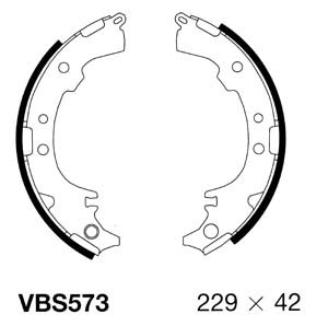 Brake Shoe Set (VBS573)