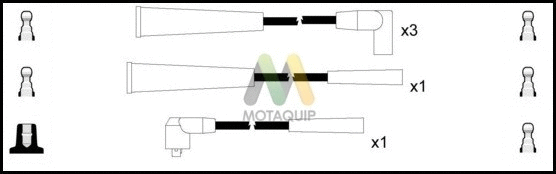 Ignition Cable Kit (LDRL1852)