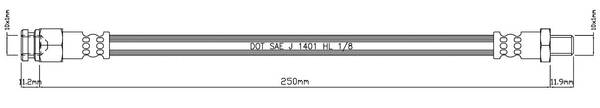 Brake Hose (VBH1046)
