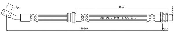 Brake Hose (VBJ218)