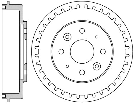 Brake Drum (VBD54)