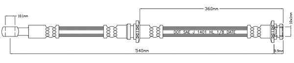 Brake Hose (VBH450)