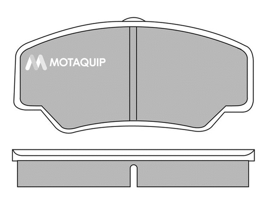 Brake Pad Set, disc brake (LVXL505)