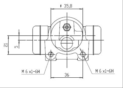 Wheel Brake Cylinder (VWC757)