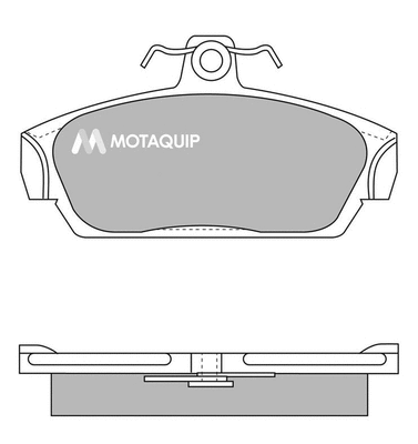 Brake Pad Set, disc brake (LVXL564)