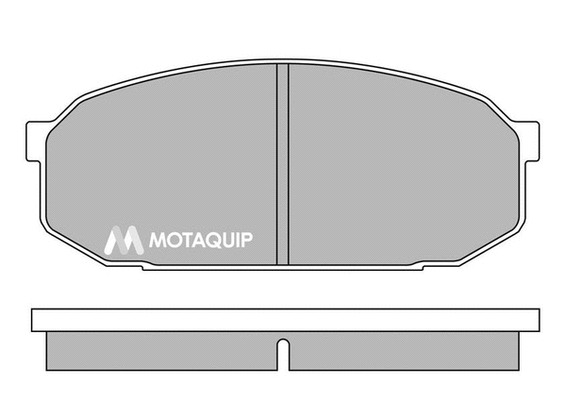 Brake Pad Set, disc brake (LVXL191)