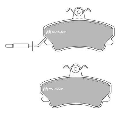 Brake Pad Set, disc brake (LVXL730)