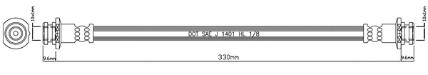 Brake Hose (VBJ290)