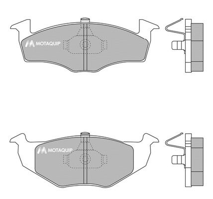 Brake Pad Set, disc brake (LVXL187)