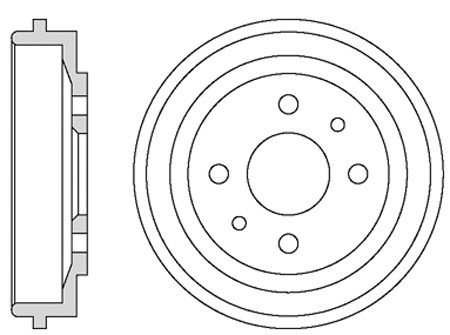Brake Drum (VBD633)