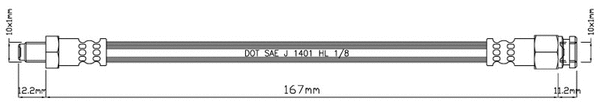 Brake Hose (VBJ301)