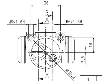 Wheel Brake Cylinder (VWC835)