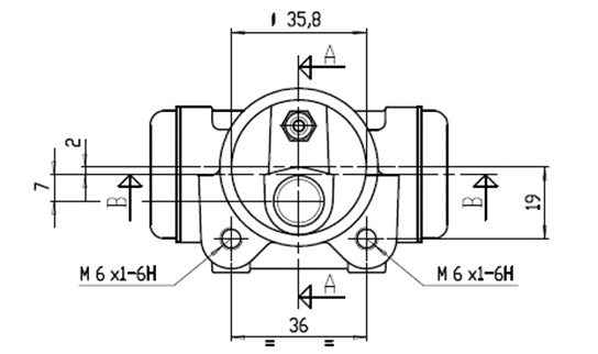Wheel Brake Cylinder (VWC598)