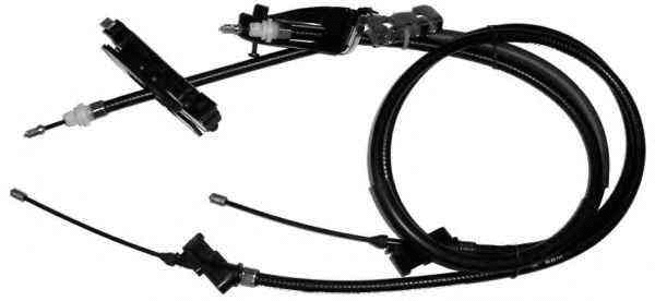 Cable Pull, parking brake (VVB1084)