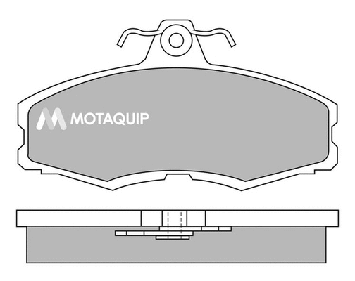 Brake Pad Set, disc brake (LVXL306)