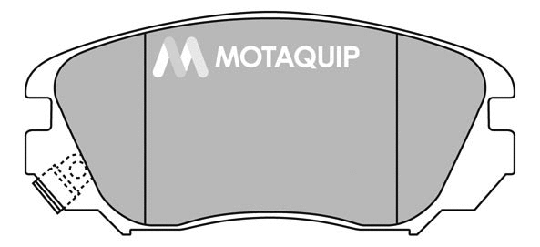 Brake Pad Set, disc brake (LVXL1393)