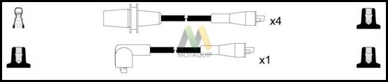 Ignition Cable Kit (LDRL1774)