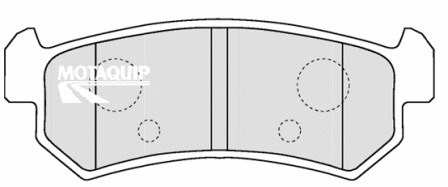 Brake Pad Set, disc brake (LVXL1177)