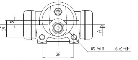 Wheel Brake Cylinder (VWC589)