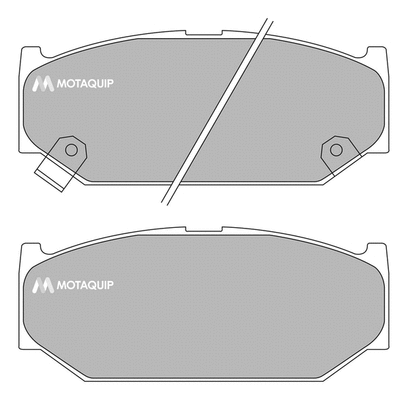 Brake Pad Set, disc brake (LVXL1737)
