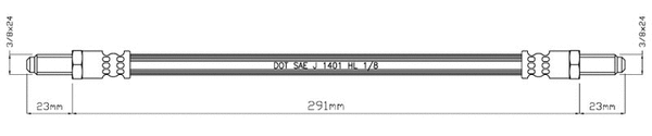 Brake Hose (VBH325)