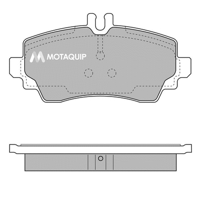 Brake Pad Set, disc brake (LVXL232)