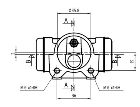 Wheel Brake Cylinder (VWC875)