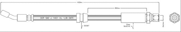 Brake Hose (VBJ320)