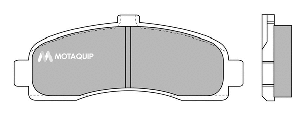 Brake Pad Set, disc brake (LVXL664)