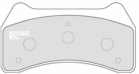 Brake Pad Set, disc brake (LVXL1194)
