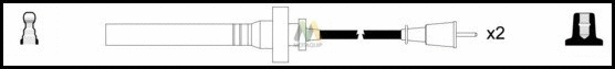 Ignition Cable Kit (LDRL1759)