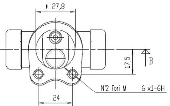 Wheel Brake Cylinder (VWC518)