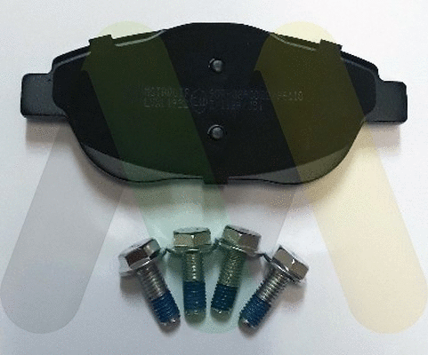 Brake Pad Set, disc brake (LVXL1922)
