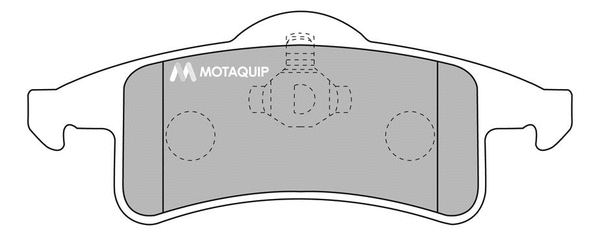 Brake Pad Set, disc brake (LVXL1051)