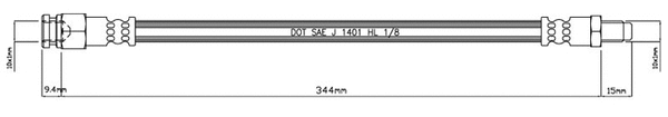 Brake Hose (VBH795)