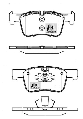 Brake Pad Set, disc brake (LVXL1729)