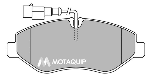 Brake Pad Set, disc brake (LVXL1434)