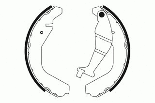 Brake Shoe Set (LVBS806)