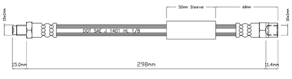Brake Hose (VBH438)