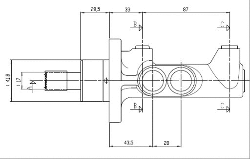Brake Master Cylinder (VMC134)