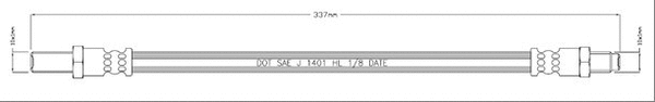 Brake Hose (VBH435)