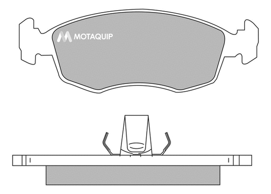 Brake Pad Set, disc brake (LVXL996)