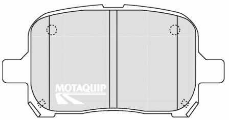 Brake Pad Set, disc brake (LVXL1237)