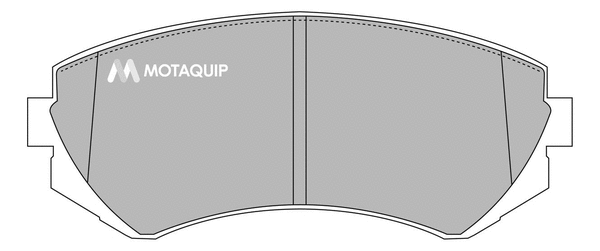 Brake Pad Set, disc brake (LVXL1004)