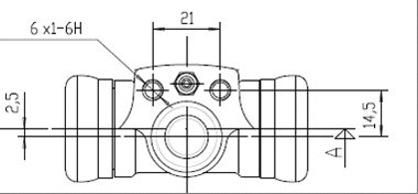 Wheel Brake Cylinder (VWC693)