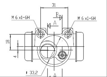 Wheel Brake Cylinder (VWC431)