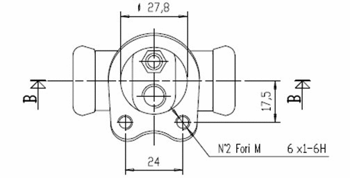 Wheel Brake Cylinder (VWC515)