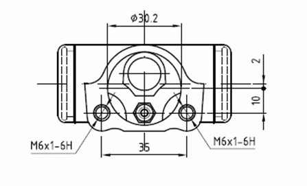 Wheel Brake Cylinder (VWC878)