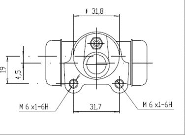Wheel Brake Cylinder (VWC761)